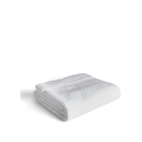 Biały bawełniany ręcznik kąpielowy frotte 70x140 cm Olvira – Kave Home