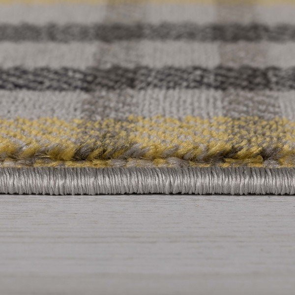 Żółto-szary dywan Flair Rugs Highland, 200x290 cm-image-2