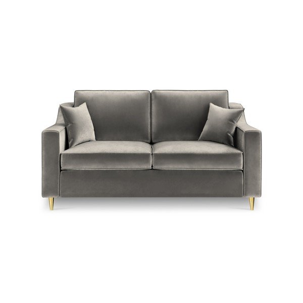 Ciemnoszara sofa 2-osobowa Mazzini Sofas Marigold-image-4