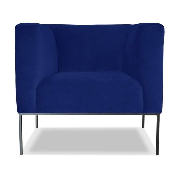 Niebieski fotel Windsor  & Co. Sofas Neptune