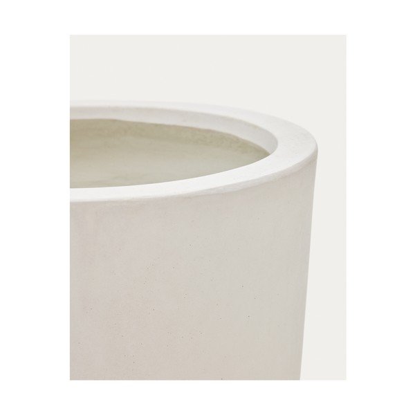 Betonowa osłonka na doniczkę ø 39 cm Aiguablava – Kave Home-image-3