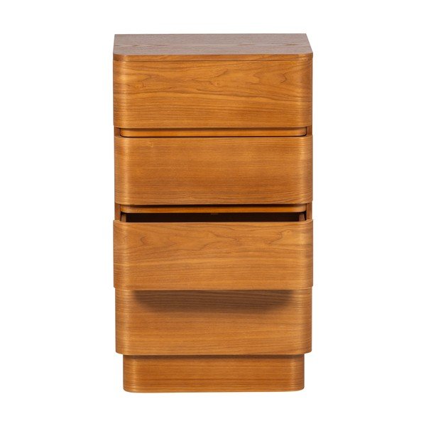 Komoda w naturalnym kolorze 40x70x34 cm Fejo – WOOOD-image-2