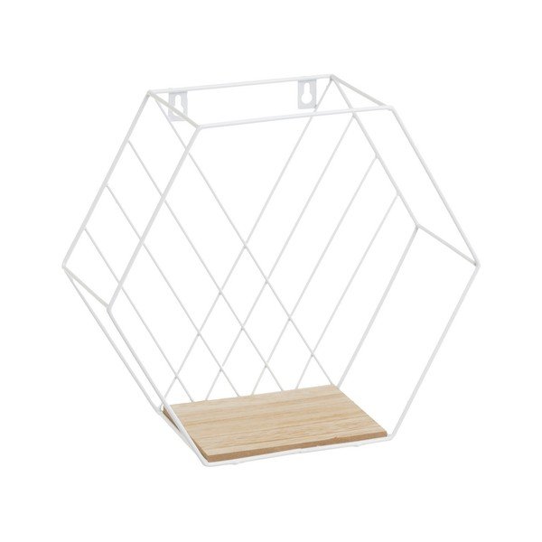 Biało-naturalne półki zestaw 3 szt. 31 cm – Casa Selección-image-1