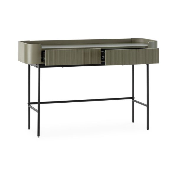 Konsola w kolorze khaki 40x120 cm Willa – MOME-image-4