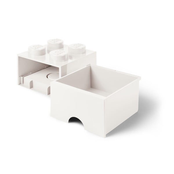 Biały pojemnik kwadratowy LEGO®-image-3