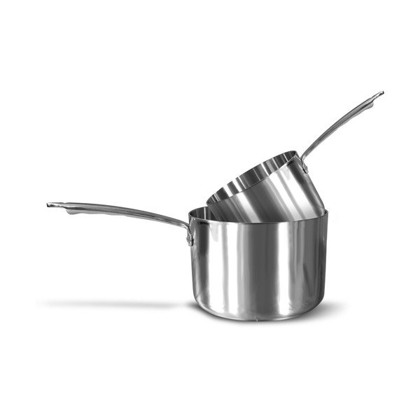 Wysoki rondel w kolorze srebra Pentole Agnelli 1907, ø 14 cm-image-2