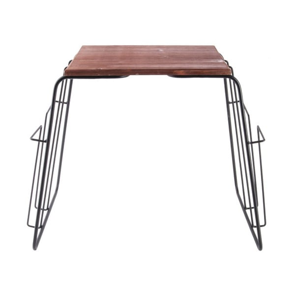 Stolik z miejscem na czasopisma Leitmotiv Wired-image-2