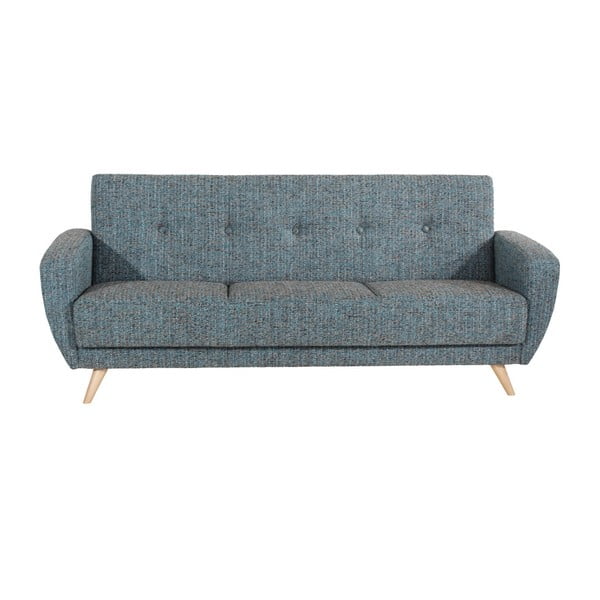 Niebieska sofa rozkładana Max Winzer Justus