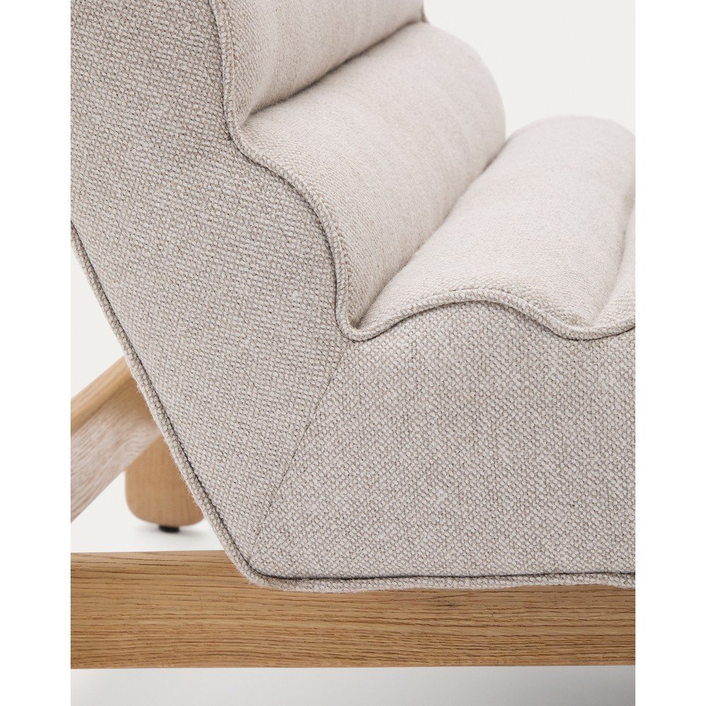 Beżowy fotel Magira – Kave Home (zdjęcie 5)
