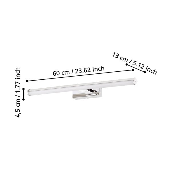 Kinkiet LED w kolorze srebra VADUMI – EGLO-image-2