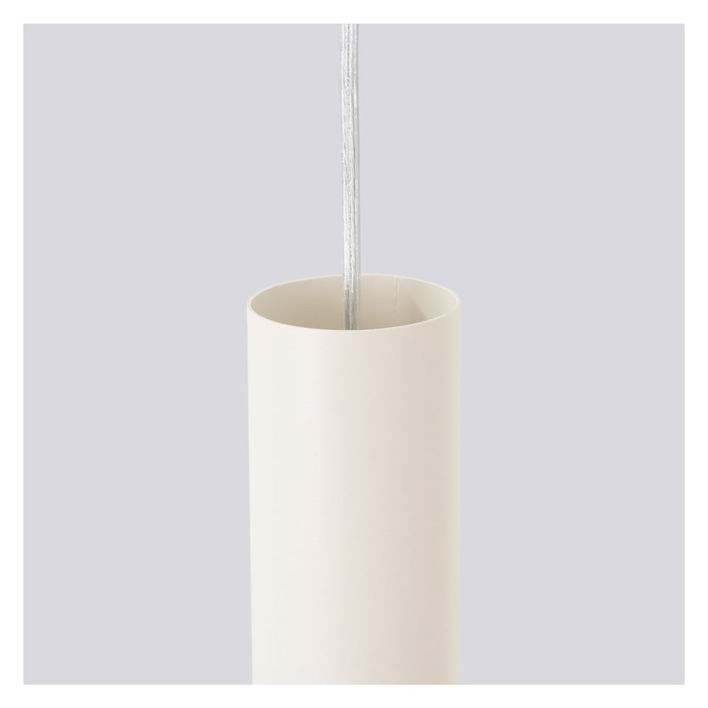 Kremowa lampa wisząca ø 19,5 cm Castro – Sollux (zdjęcie 10)