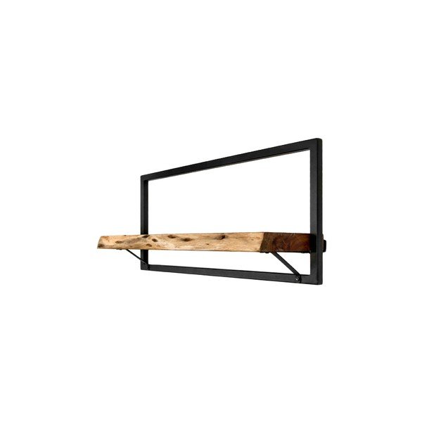 Półka ścienna z drewna akacjowego HMS collection Levels, 70x32 cm-image-2