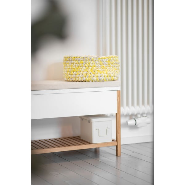 Bambusowy regał/szafka na buty Wenko Finja-image-2