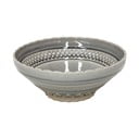 Szara kamionkowa misa Costa Nova Cristal, ⌀ 18 cm