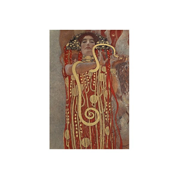 Reprodukcja obrazu Gustava Klimta - Hygieia, 40x26 cm
