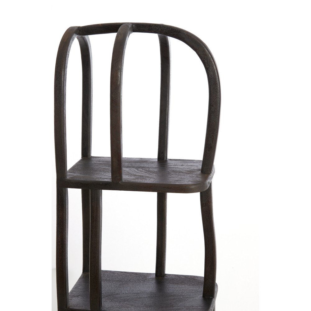 Regał z litego drewna mango w ciemnym naturalnym kolorze 53x175x40 cm Lowe – Light & Living (zdjęcie 8)