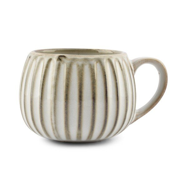 Brązowy/beżowy kamionkowy kubek 400 ml Arto – S|P Collection