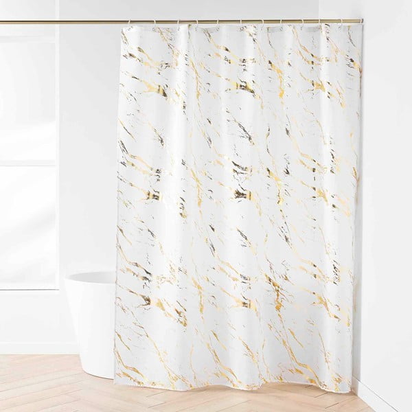 Zasłona prysznicowa 180x200 cm Aquamarbre – douceur d'intérieur