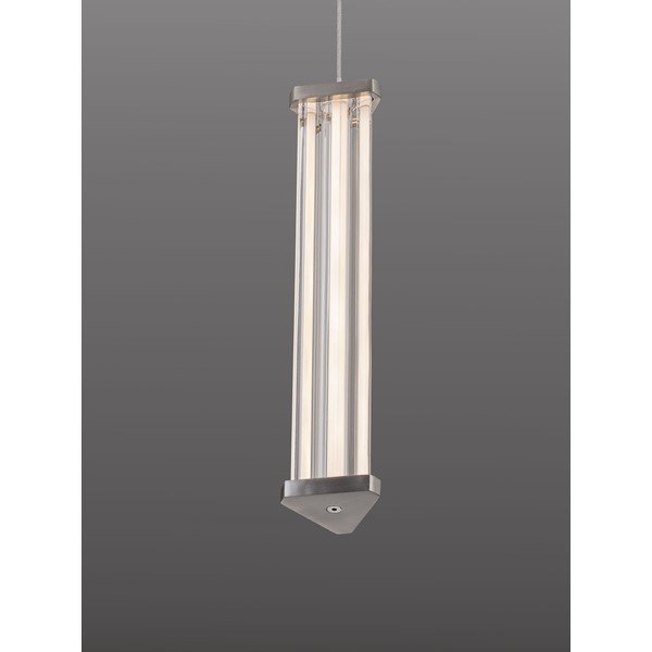 Metalowa lampa wisząca LED ze ściemniaczem w kolorze matowej czerni/w kolorze matowego srebra z kloszem ze szkła akrylowego ø 6 cm Pheme – Nova Luce-image-2