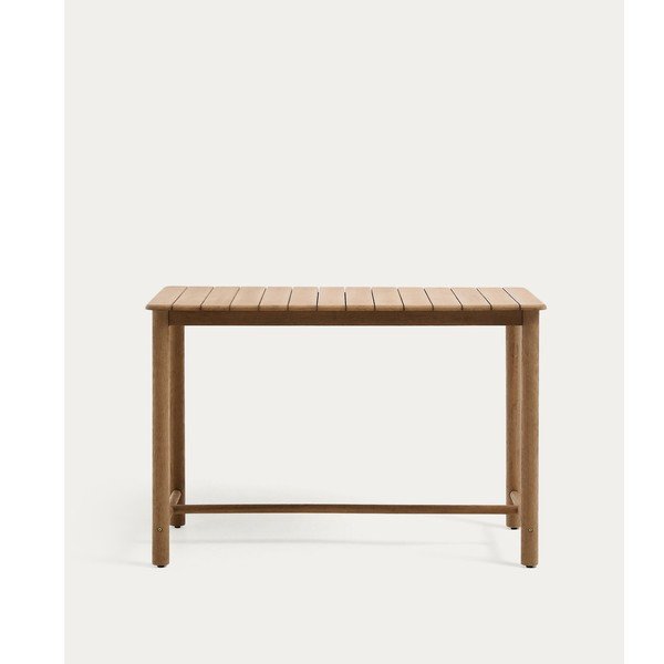 Ogrodowy stolik barowy z litego drewna akacjowego 138x78 cm Sori – Kave Home-image-3