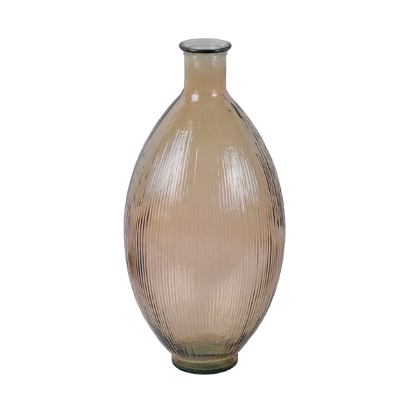 Przydymiony wazon ze szkła z recyklingu Ego Dekor Ares, wys. 59 cm