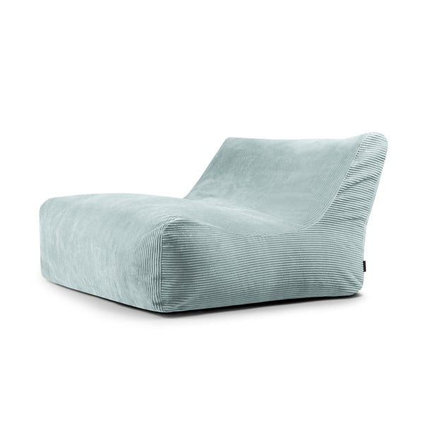 Miętowy sztruksowy worek do siedzenia Sofa Lounge – SLOWDOWN