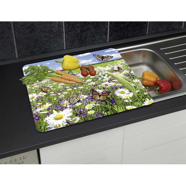 Płyta ochronna na ścianę przy kuchence ze szkła hartowanego 50x56 cm – Maximex-image-1