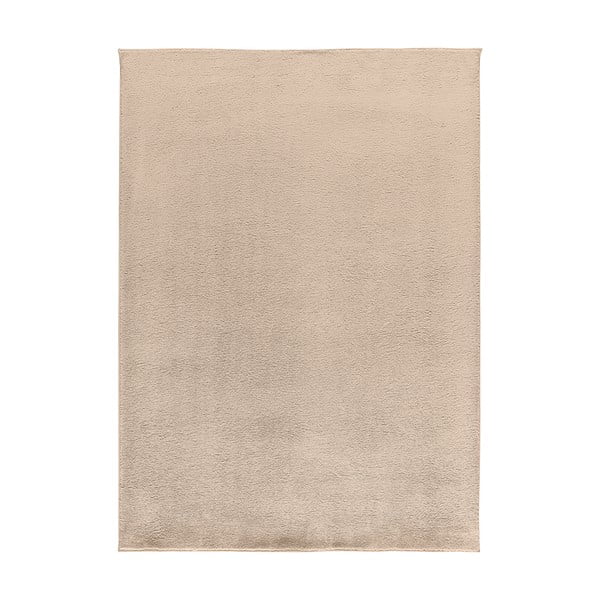 Beżowy dywan z mikrowłókna 80x150 cm Coraline Liso – Universal
