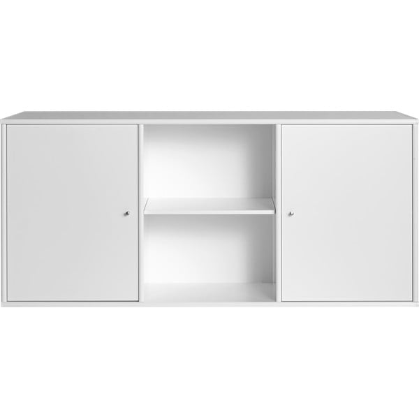 Biała niska komoda wisząca 133x61 cm Mistral – Hammel Furniture