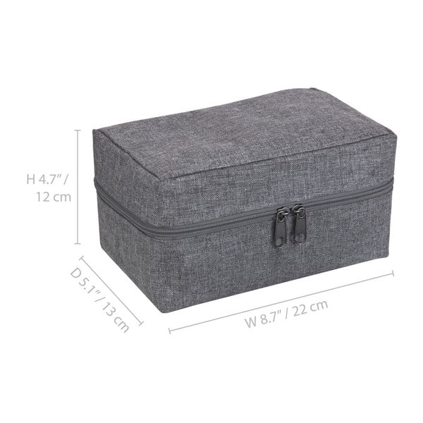 Tekstylne organizery podróżne zestaw 2 szt. – Bigso Box of Sweden-image-2