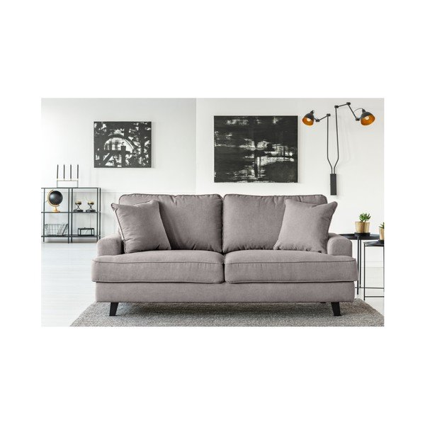 Szara sofa trzyosobowa Cosmopolitan design Berlin-image-3