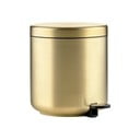 Kosz na śmieci z pedałem ze stali nierdzewnej w kolorze mosiądzu 4 l Ume Brass – Zone