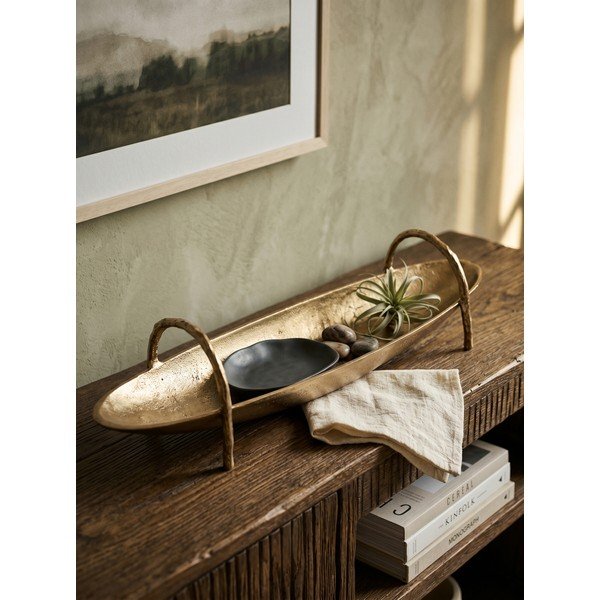 Metalowa taca dekoracyjna 12x47,5 cm Sagar – Bizzotto-image-1