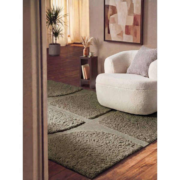 Dywan tkany ręcznie w kolorze khaki 120x180 cm Lambeth Jasper – Ted Baker-image-2