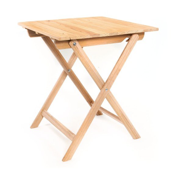 Składany stół Wood Table, 63x72 cm