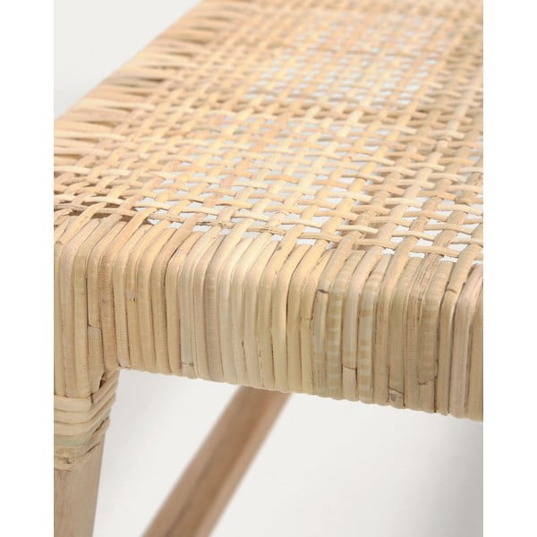 Ławka w naturalnym kolorze Beida – Kave Home-image-3