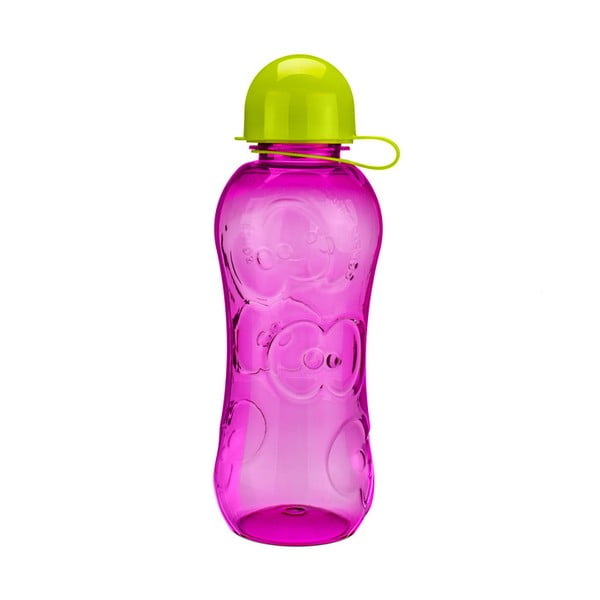 Butelka na wodę Apple 500 ml, różowa