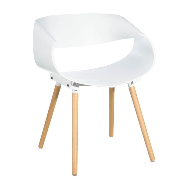 Białe krzesło Ixia Gitte