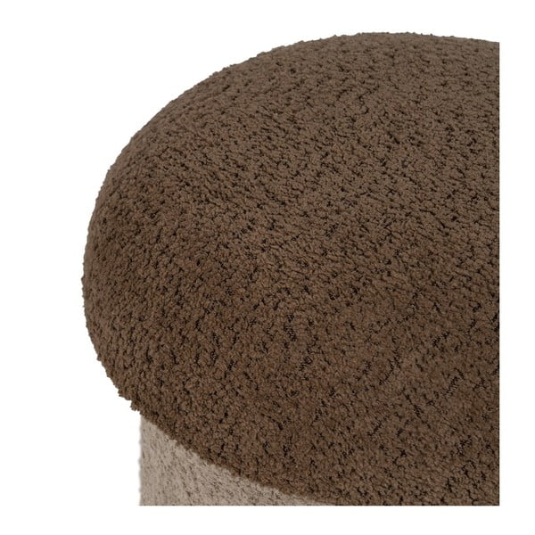 Brązowo-beżowy puf – Ixia-image-2