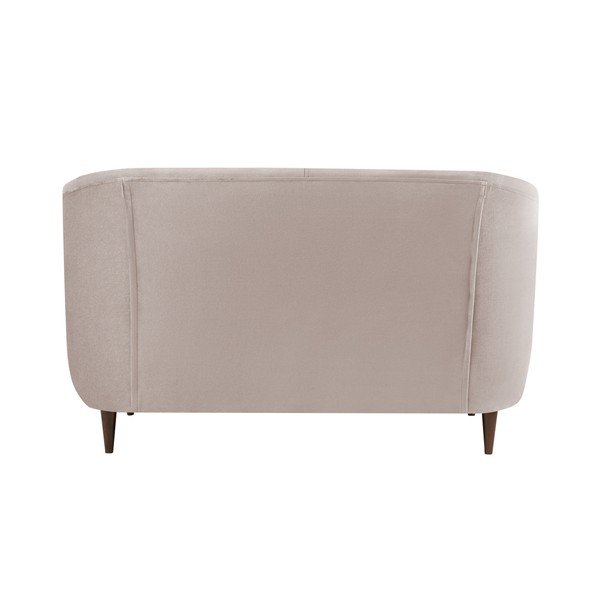 Beżowa aksamitna sofa Kooko Home Glam, 125 cm-image-2