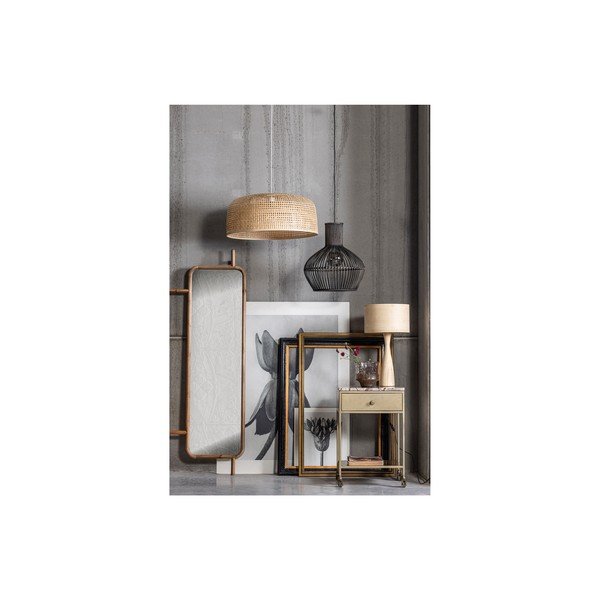 Naturalna lampa stołowa (wys. 55 cm) Lunar – BePureHome-image-2