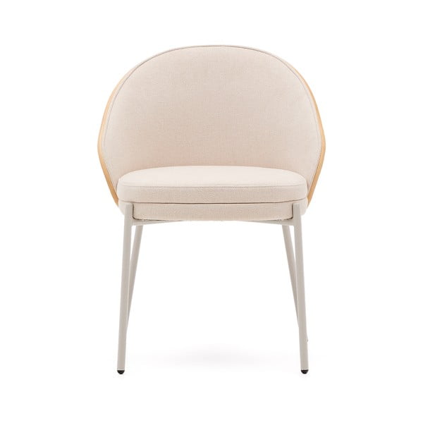 Kremowo-naturalne krzesło Eamy – Kave Home-image-2