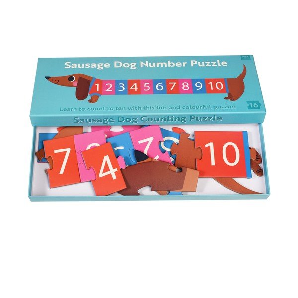 Puzzle (liczba elementów 16) Sausage Dog – Rex London-image-3