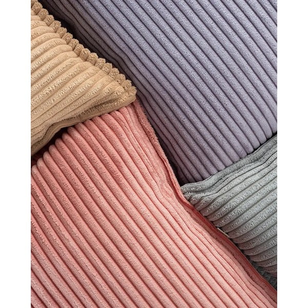 Różowa sztruksowa poduszka na sofę dziecięcą Bolster – Wigiwama-image-2