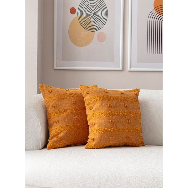 Poszewki na poduszki zestaw 2 szt. 43x43 cm Tuffet – Mioli Decor-image-3