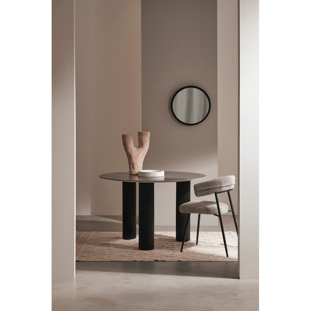 Okrągły stół z blatem w dekorze marmuru ø 120 cm Bamira – Yes Everyday (zdjęcie 3)