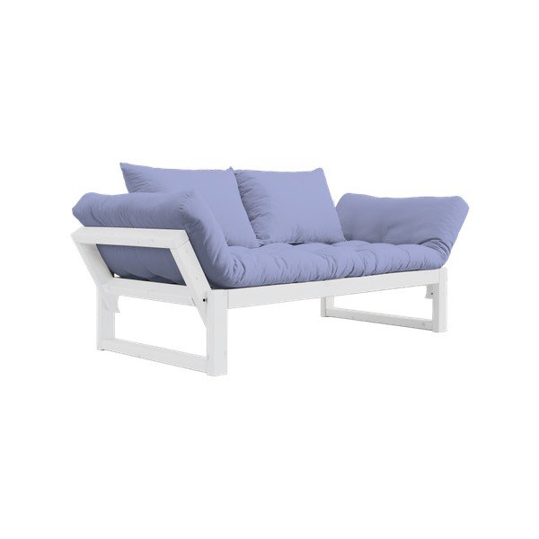 Sofa rozkładana Karup Edge White/Blue Breeze-image-4