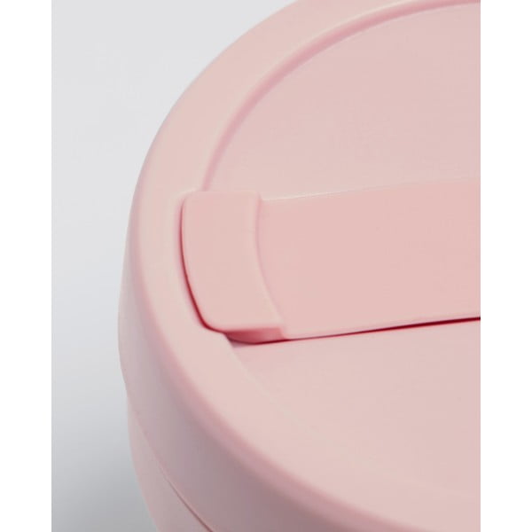 Różowy składany kubek podróżny Stojo Pocket Cup Carnation, 355 ml-image-4