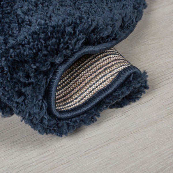 Ciemnoniebieski okrągły dywan ø 133 cm – Flair Rugs-image-2