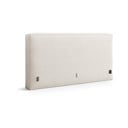 Kremowy tapicerowany zagłówek 189x100 cm Olivia – Micadoni 